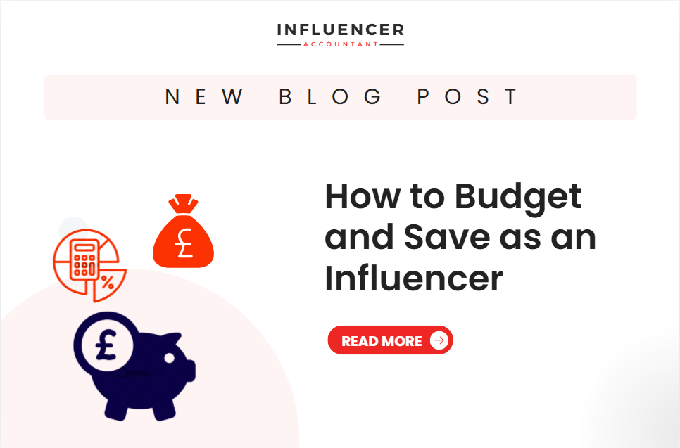 How to Budget and Save as an Influencer
