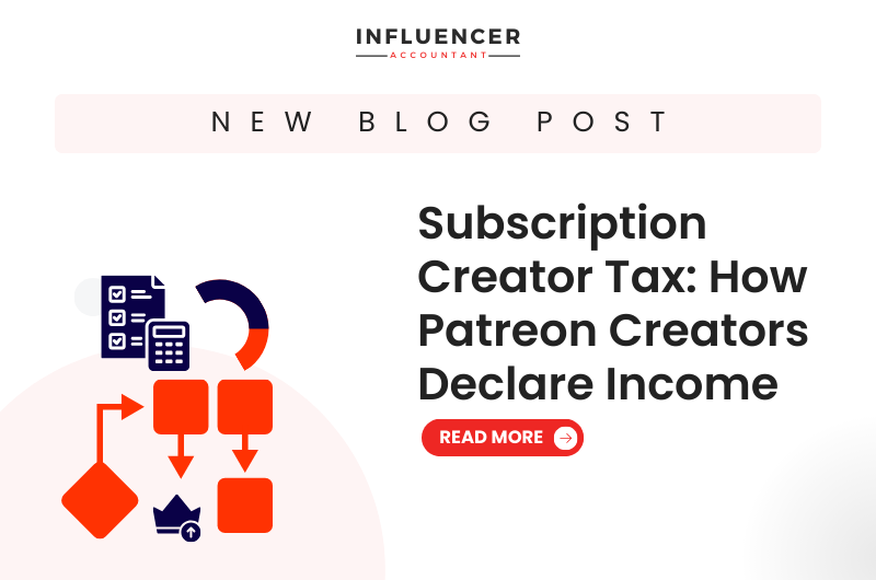 Subscription Creator Tax: How Patreon Creators Declare Income