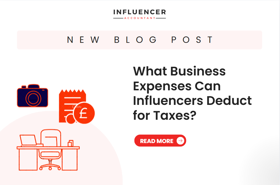 What Business Expenses Can Influencers Deduct for Taxes